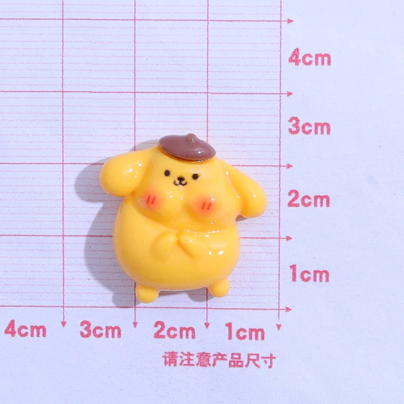 100 милый рисунок с рисунком лица Sanrio мультяшный из смолы аксессуары для украшения