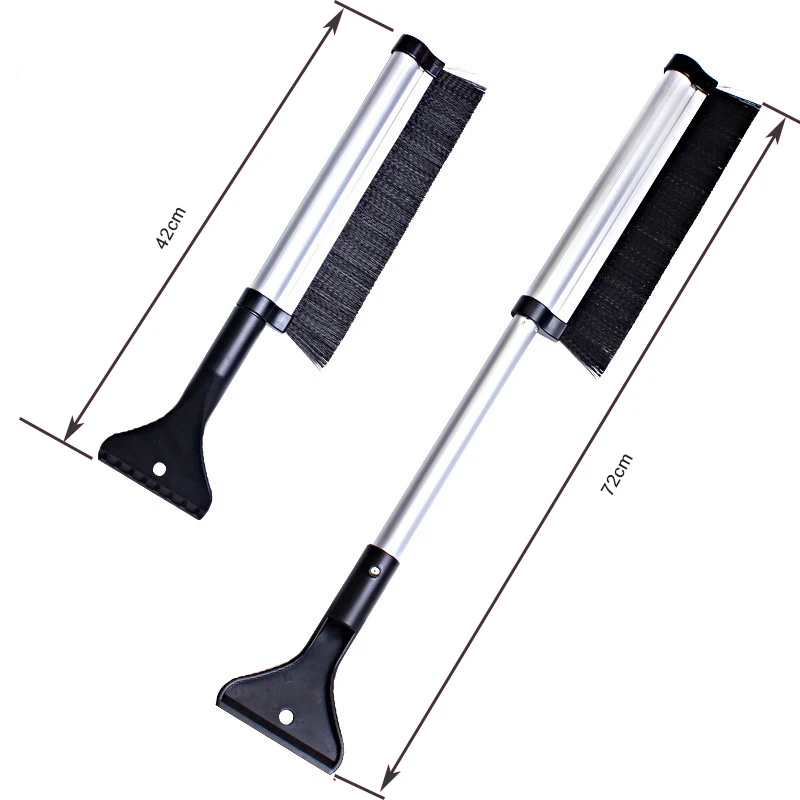 Алюминиевая масштабируемая автомобильная лопата для снега скребок льда зимний