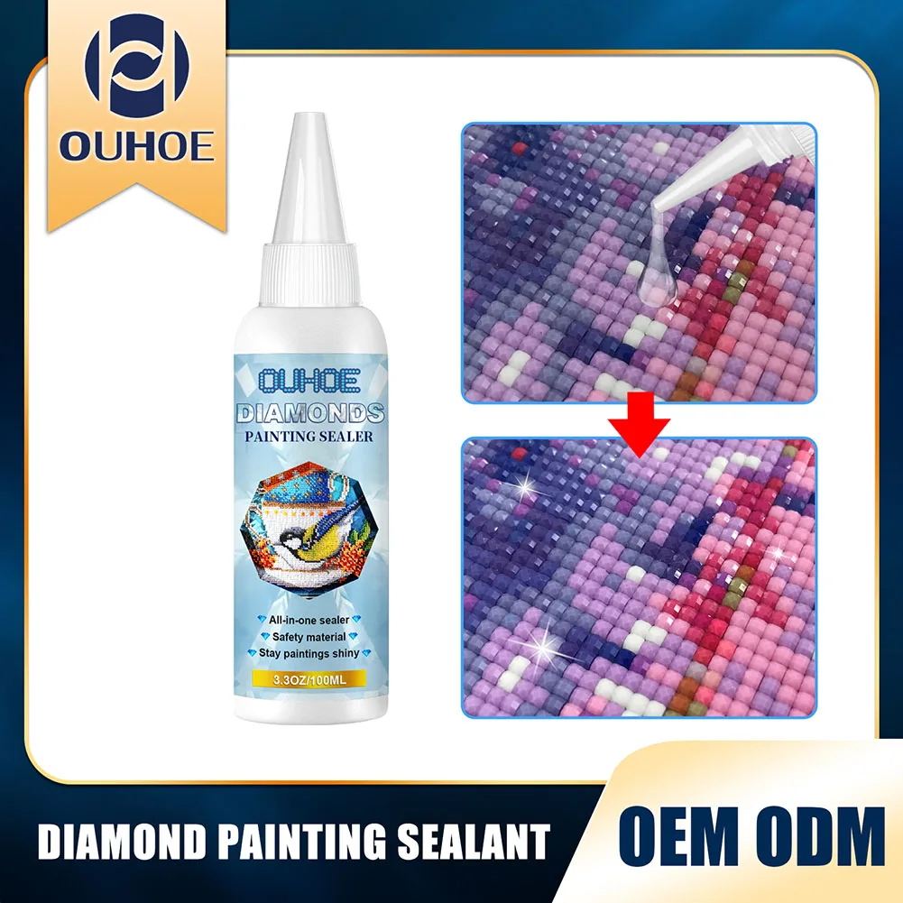 

1 шт., набор для алмазной живописи, 100 мл