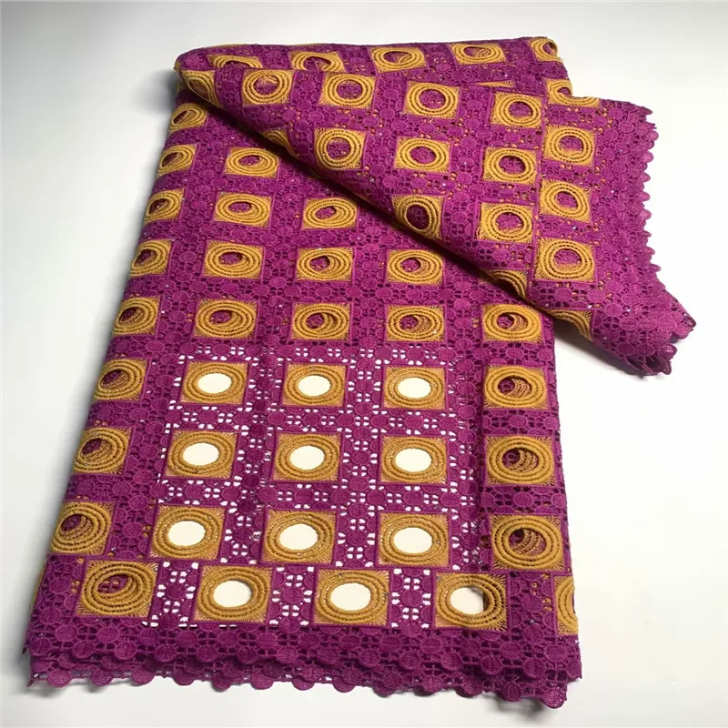 

5 ярдов, горячая Распродажа, французское кружево со стразами, африканский гипюр, тюль, шнур, Кружевная Сетка, вышитая ткань для свадебной вечеринки ZQ080102