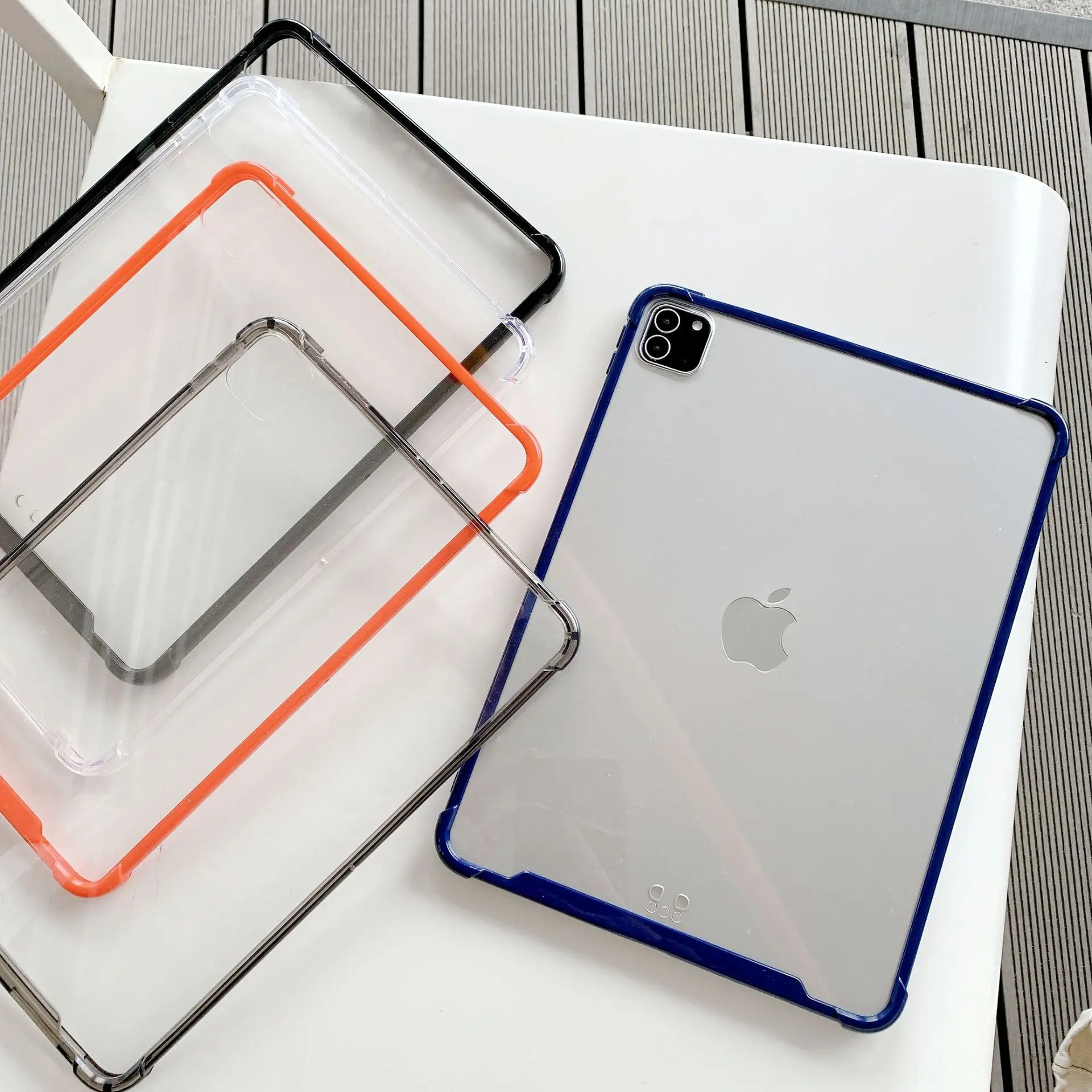 Для iPad 2021 Mini 6 Pro 11 9 поколения Чехол 10,2 2018 9,7 5/6 Air 2/3/4 10,5 10,9 полиуретановый силиконовый прозрачный Чехол