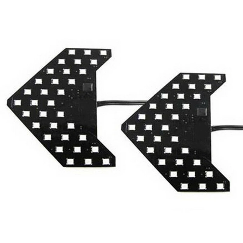 2 шт Красный 33-SMD последовательные фонари для автомобиля