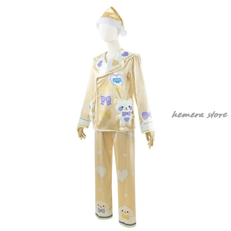 Цветной костюм для косплея Project Sekai сцены PJSK Hanasato Minori Aoyagi Toya милый женская пижама