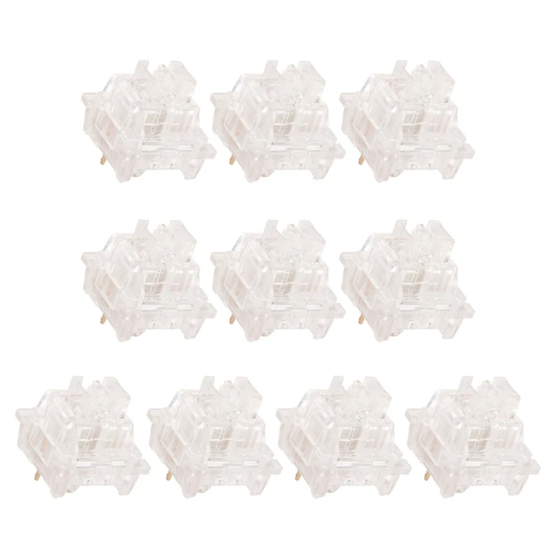 

Механический кнопочный переключатель Outemu, бесшумная/Кистевая клавиатура, 3-контактный игровой переключатель RGB MX, линейный тактильный пере...