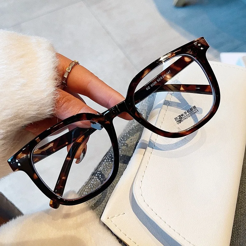 

Vazrobe 152mm Oversized Frame Glasses -150 175 200 250 275 Eyeglasses Men Women Myopia Spectacles Transparent Female Anti Blue