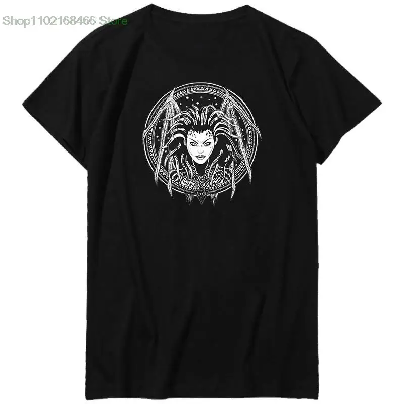 

Classic graphic t shirts Game Blades Unisex Black & White T-Shirt Short Sleeve Tshirt Harajuku Streetwear Summer Men's