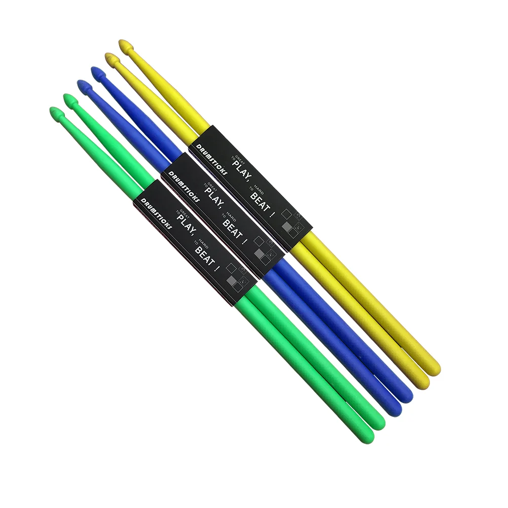 

Drum Drumsticks Sticks Percussion Drumstick Musical Non Mallets Wood Professional Studentsadult Stick Nylon Dip Artist