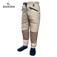 unisex wading pants waist high waderbreathable stockingfoot wade in streams waterproof hip trousers for fishing hunting boating