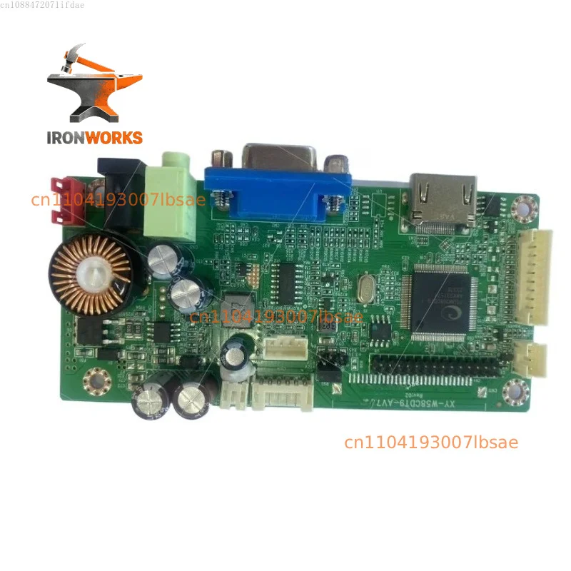 Фото Материнская плата для HD LCD монитора MHV7X01VX V2.1 с платой повышения напряжения №1