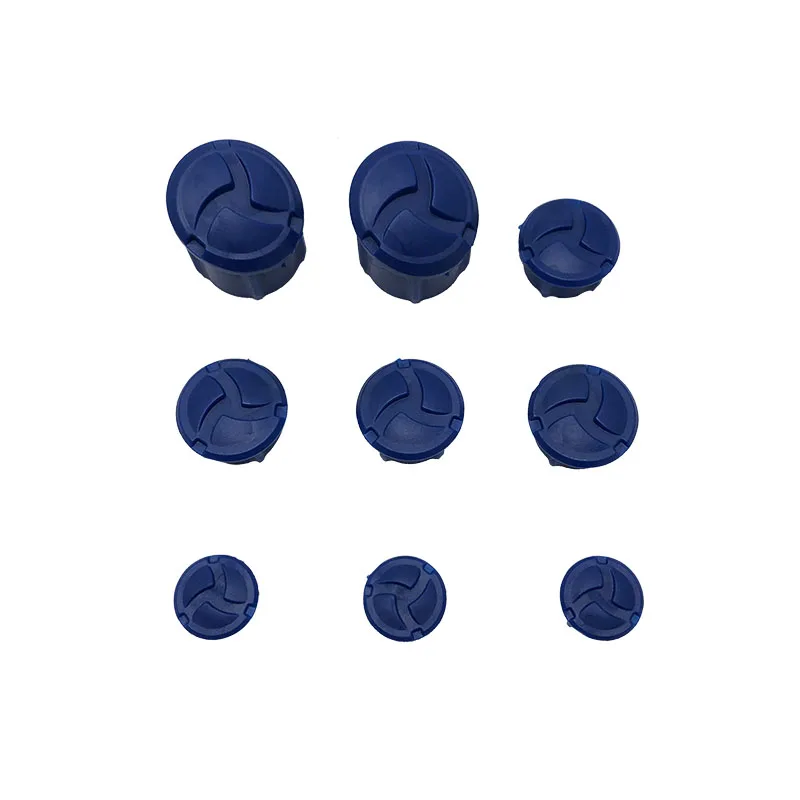 Новинка 2022 9 шт. крышки с отверстиями для рамы мотоцикла заглушки подходят BMW R1200GS