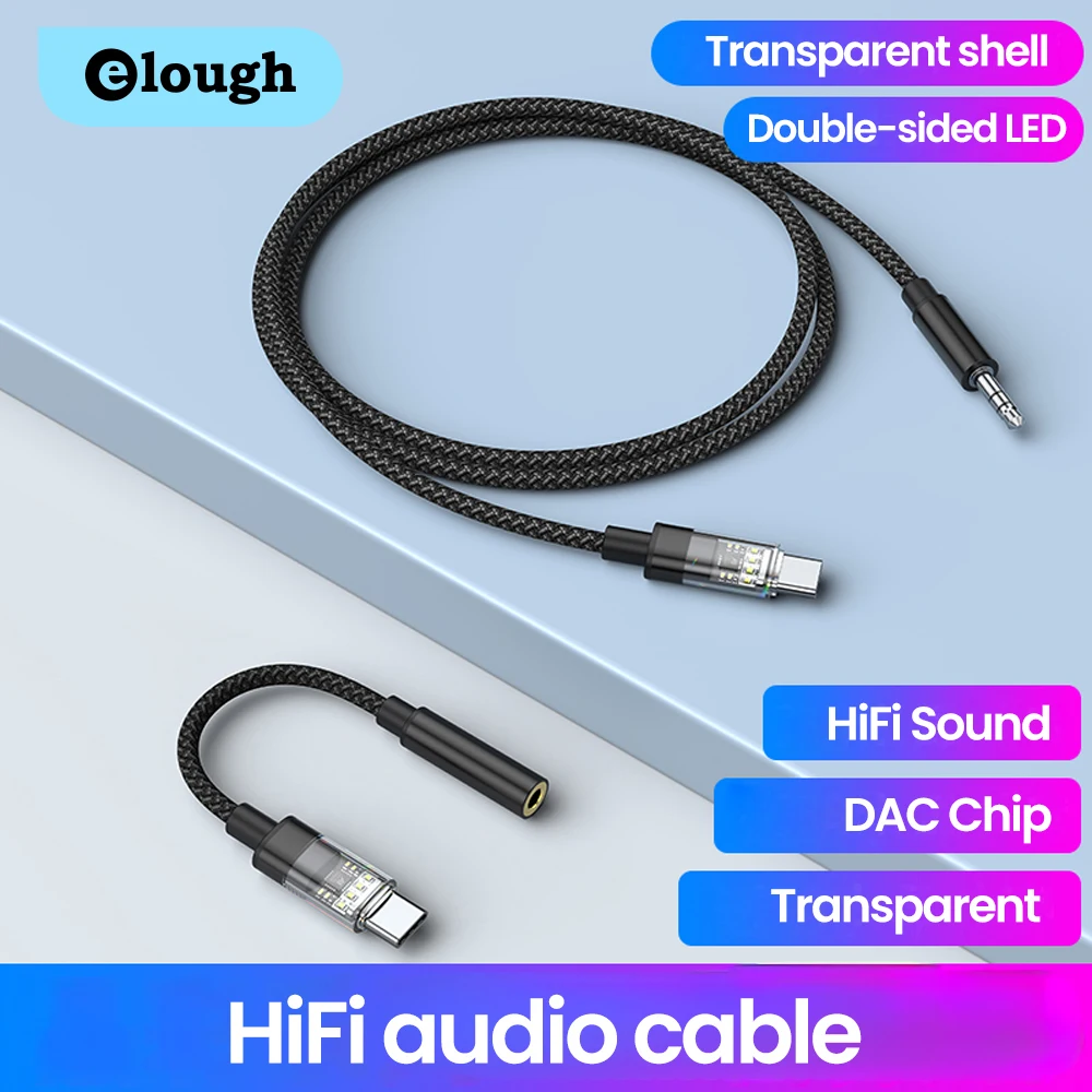 Аудиокабель Type-C 3 5 Jack USB C к мм Разъем Aux Адаптер для телефонов Аксессуары Tipo