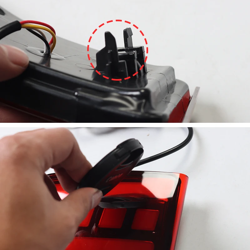 2003-2009 для Toyota Land Cruiser Prado 120 Fj120 модификация бампера Lc120 стоп-сигнал задняя