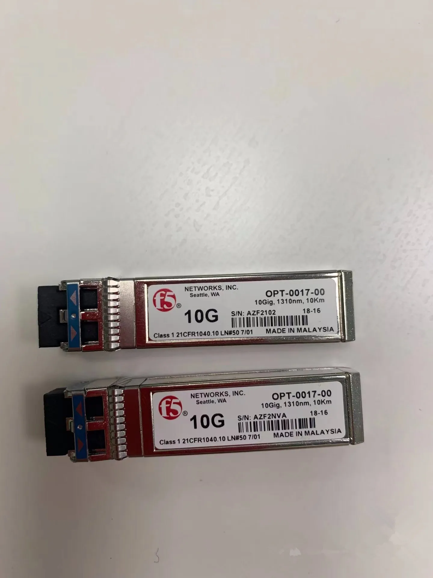 SFP F5 10G Module OPT-0017-00 10Gig 1310nm 10km/10GB Fiber Switch Transceiver Single Mode