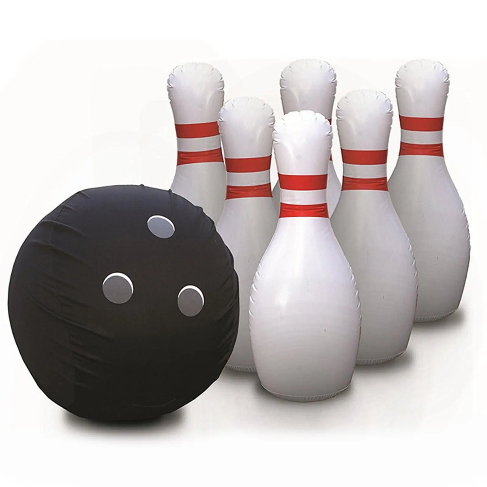 

2021 New Giant Inflatable Bowling Set for Kids Outdoor Lawn Yard Game inch Tall Pins 15 inch Best for Family