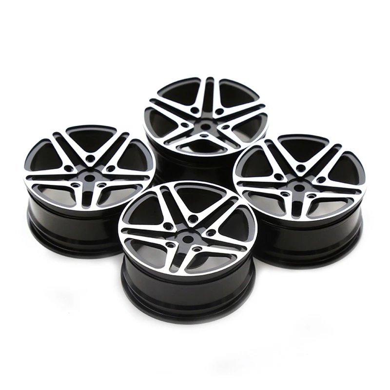 

4Pcs Metal 5 Spoke 52MM Wheel Rim for 1/10 RC On-Road Drift Car Traxxas HSP Tamiya HPI Kyosho RedCat SAKURA Parts