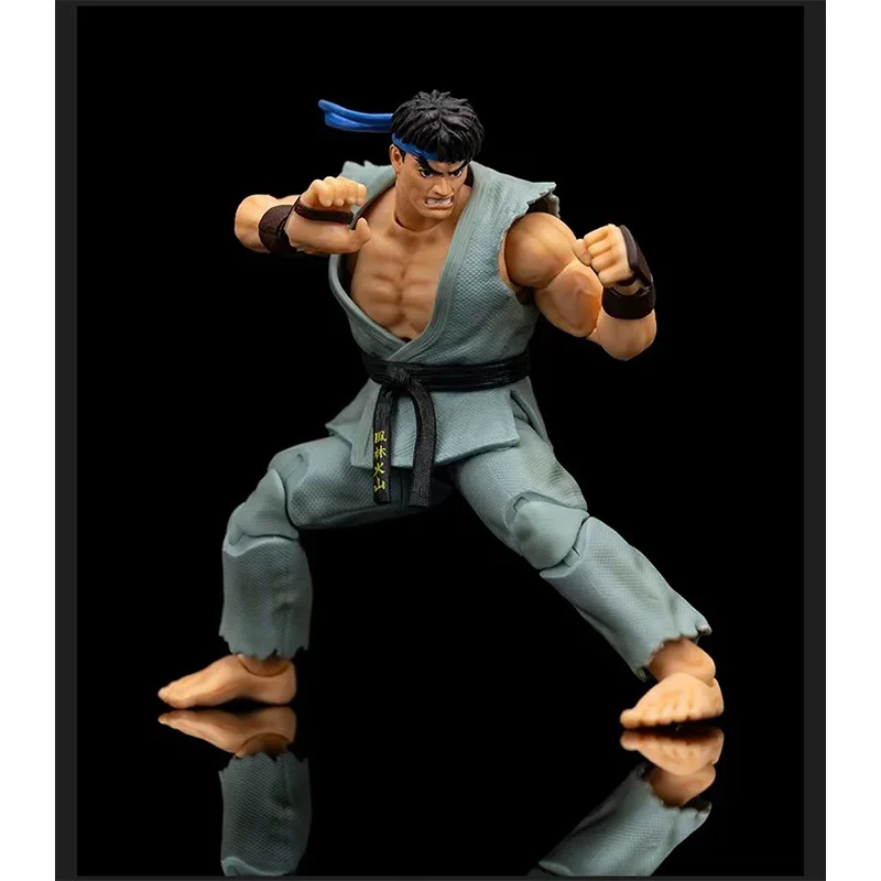 Фото Оригинальный уличный истребитель JADA TOYS Cammy Red Ken Guile Dee Jay Blanka Sagat Chun Li Grey Ryu M Bison Dhalsim в наличии Модель игрушки №4