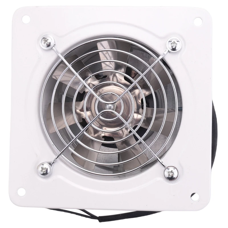 

4 Inch Inline Duct Fan Air Ventilator Metal Pipe Ventilation Exhaust Fan Extractor Bathroom Fan Duct Fan Accessories
