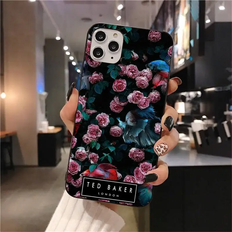 Модный брендовый чехол с цветочным рисунком для iphone 13 12 11 Pro Mini XS Max 8 7 Plus X SE 2020 XR |