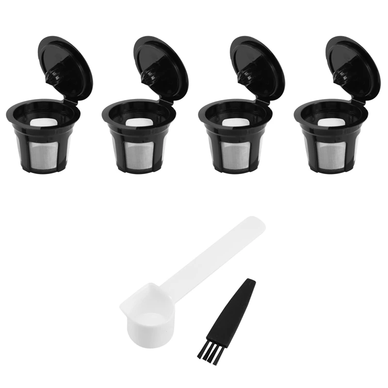 

Reusable K Cups For Keurig - Universal Fit 1.0 & 2.0 Keurig Coffee Makers Refillable Kcups Coffee Filters For All Keurig