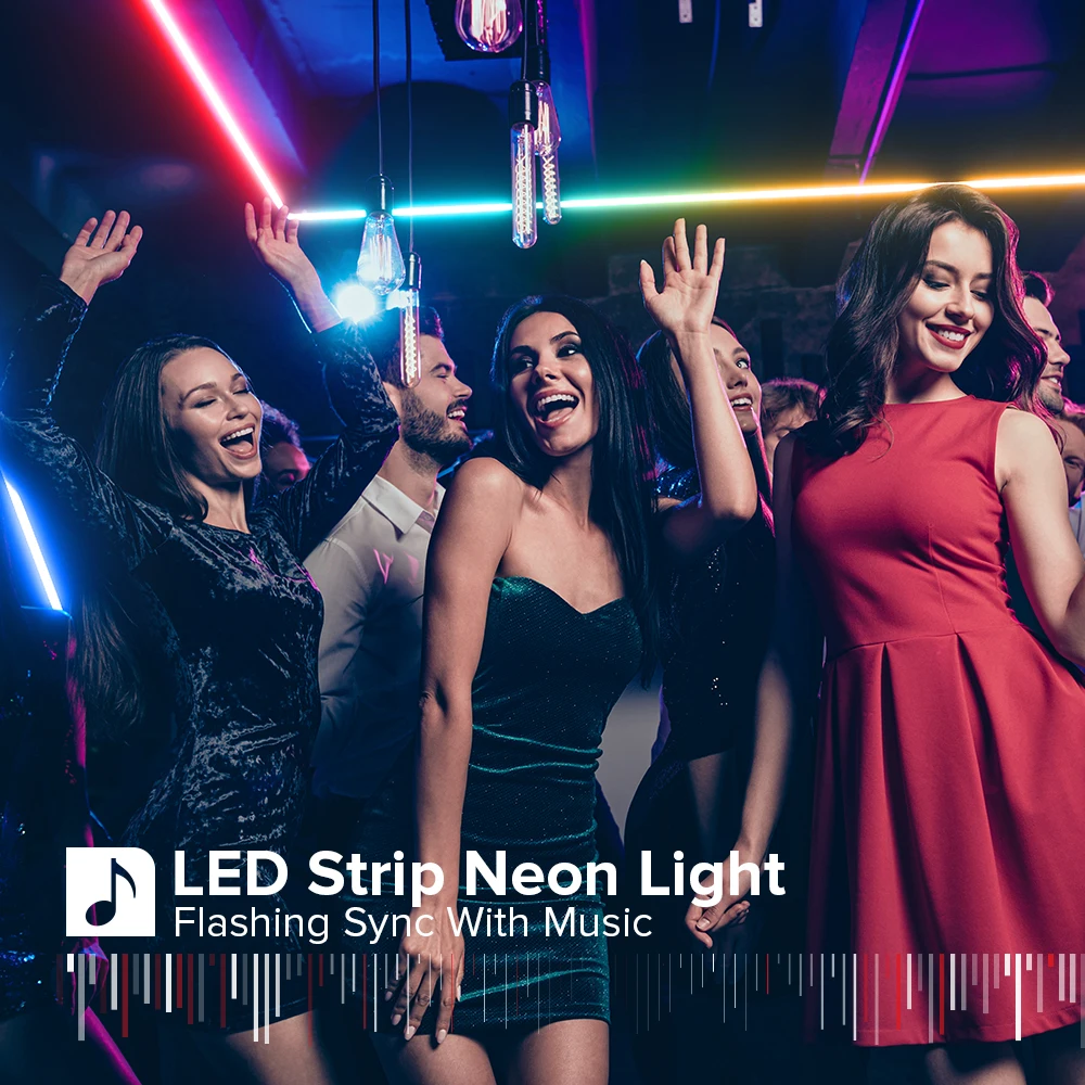 Комплекты неоновых светильников постоянного тока 24 В WS2811 RGBIC 84 светодиода на м