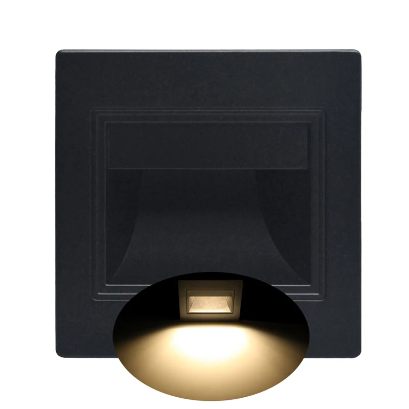 

Встраиваемый светодиодный светильник 1,5 Вт для дорожек, дорожек, лестниц, ступенек, стен, сада, внутреннего и наружного освещения