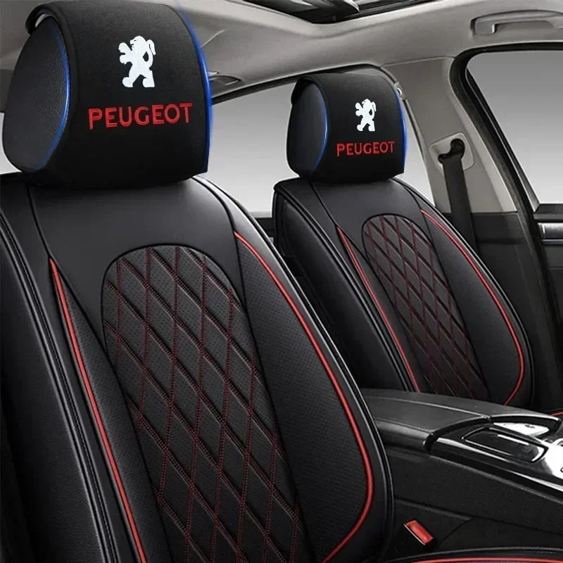 1/2 шт. накидка на подголовник автомобиля для Peugeot 206 307 308 3008 207 208
