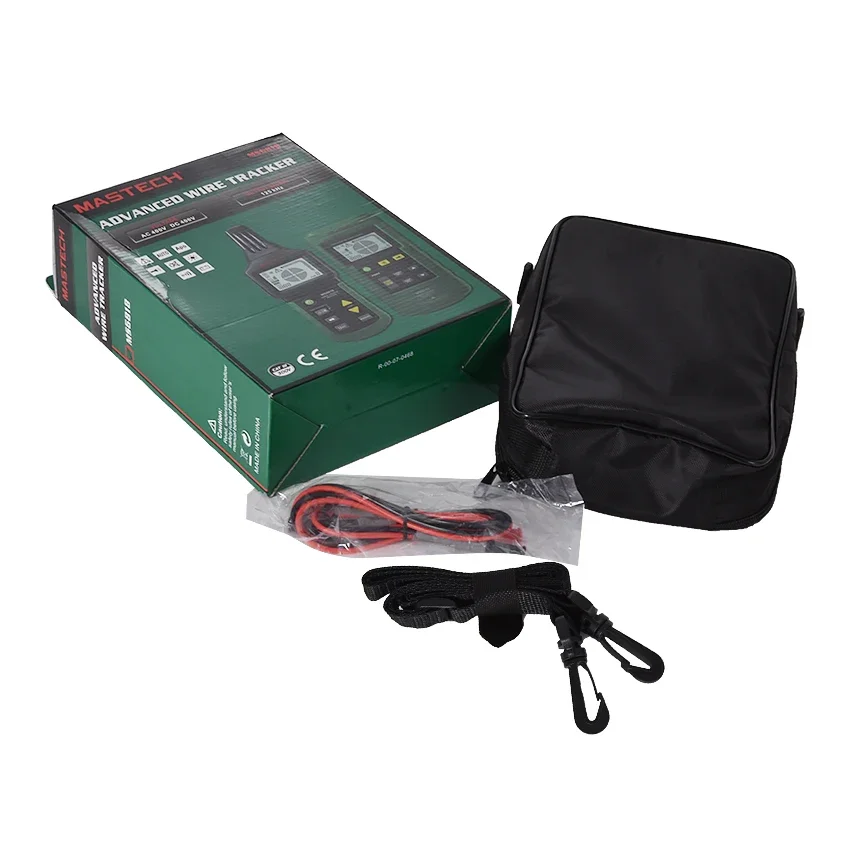 MS6818 детектор локатора кабеля 12 В-400 В AC DC подземный сетевой тестер электрический