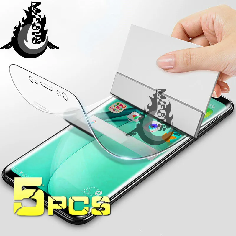 

5pcs Explosion Proof Hydrogel Soft Film Screen Protection for Huawei Honor x10 Max Play 4 4T Pro 3 3E Ultra Full Cover Protector