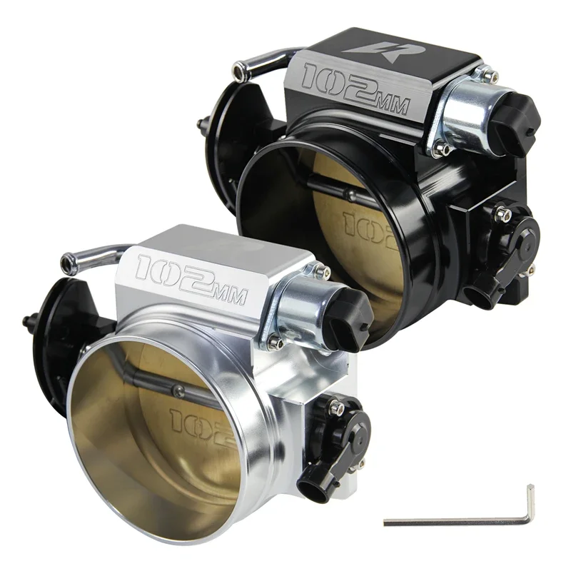 Алюминиевый корпус дроссельной заслонки с ЧПУ 102 мм + комплект датчика положения