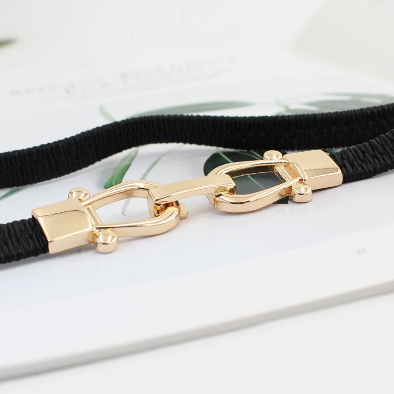 Эластичная юбка цвета хаки женский пояс с платьем эластичная поясная цепочка