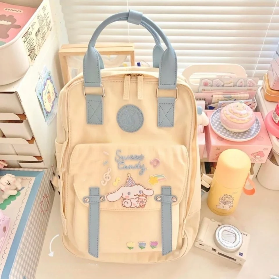 

Backpacks for Women Kawaii Mini Cute Anime Backpack Cinnamoroll Babycinnamoroll Sanrio Backpack Cartoon Japanese Cute Schoolbag
