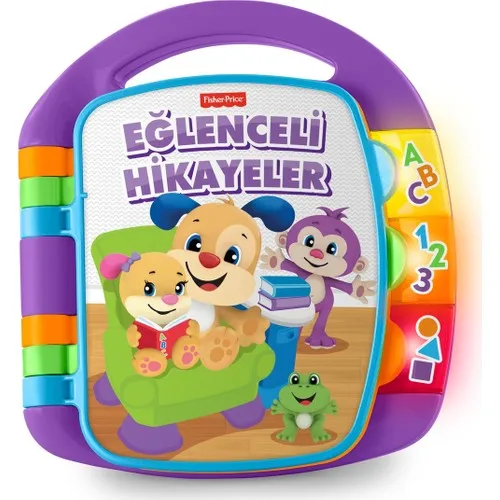 Fisher-Price Eğlen & Öğren образовательная история Book (Турецкий) музыкальный самарцсша