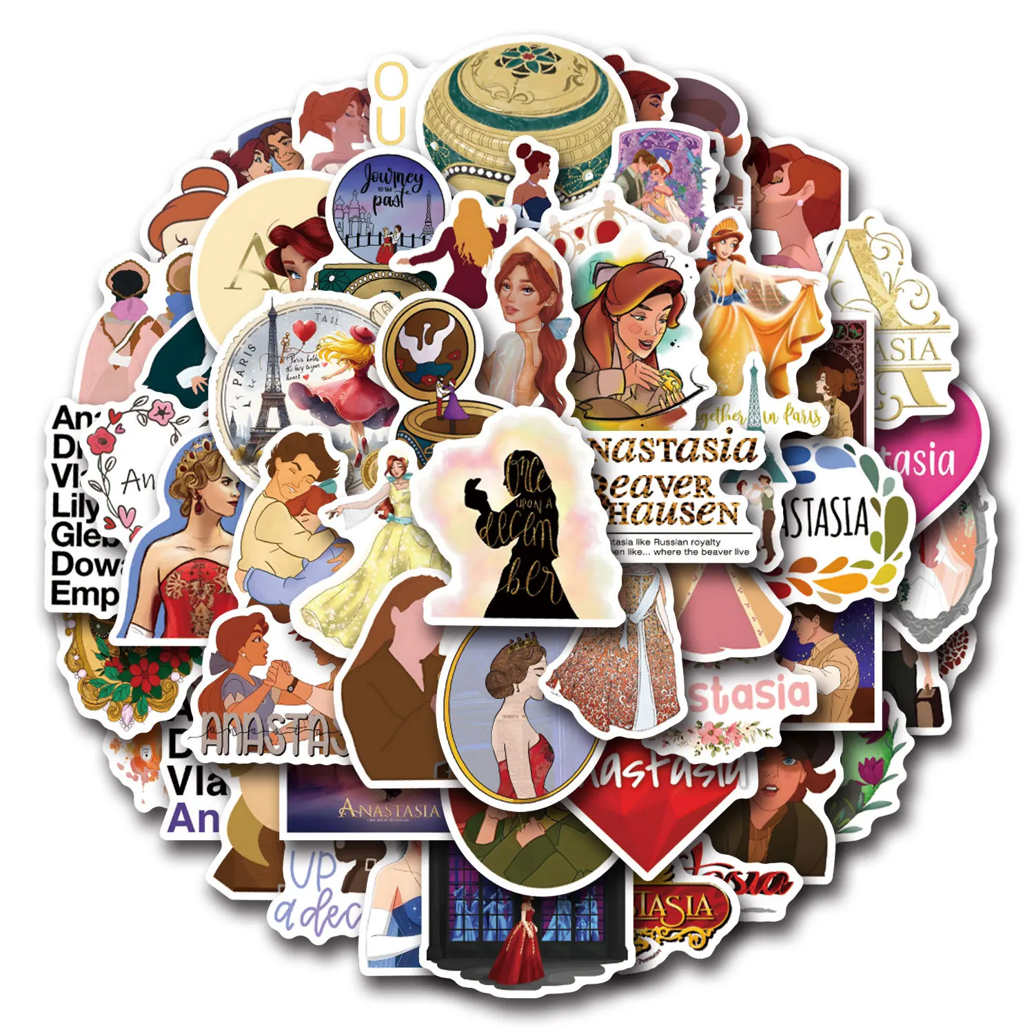 10/30/55 шт. Мультяшные наклейки с граффити