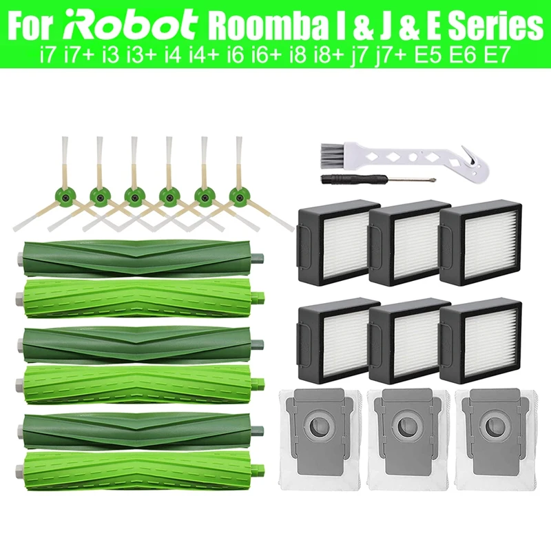 

Комплект аксессуаров для робота-пылесоса Irobot Roomba I7 + I3 I3 + I4 I4 + I6 I6 + I8 I8 + J7 J7 + E5 E6 E7