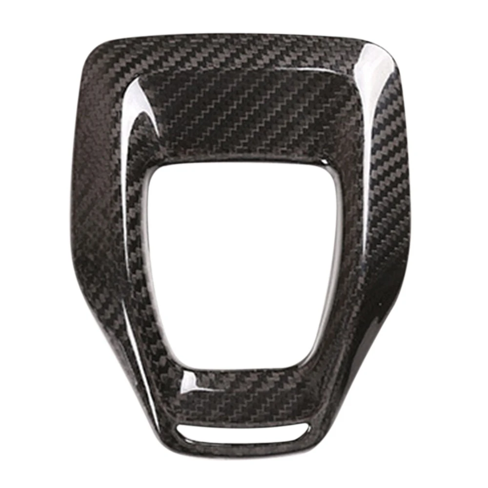 

Car Carbon Fiber Central Gear Panel Control Panel Decal Interior Modification for Alfa Romeo Giulia Stelvio 2020-2022