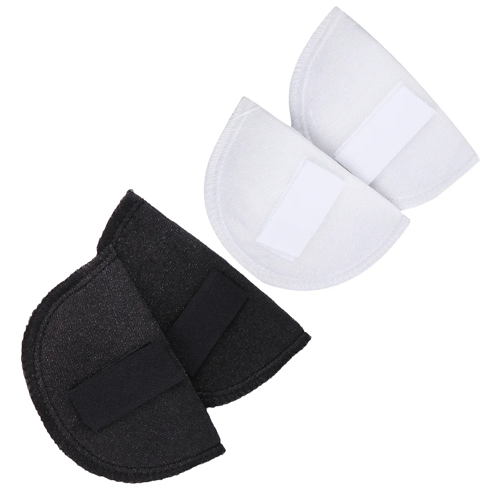 

2 Pairs Self-adhesive Sponge Shoulder Pad Neck Exercisers Women Mat Man Athletic Sets