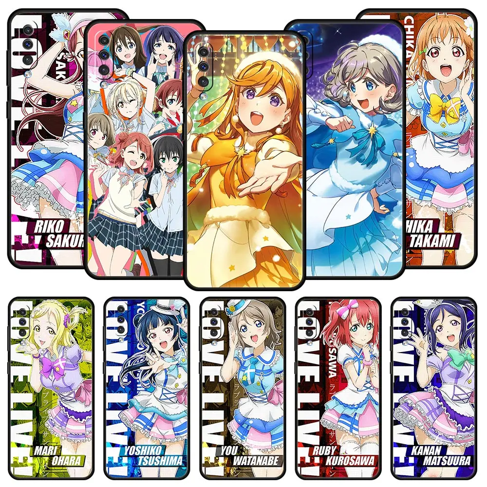 

Love Live! You Watanabe Anime Phone Case for Samsung Galaxy A50 A70 A10 A20 A30 A40 A20S A20E A02S A12 A22 A72 A52 A32 5G Cover