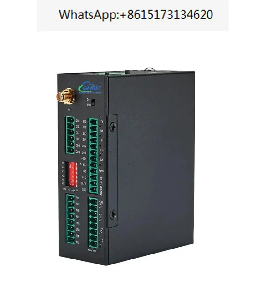 GSM-контроллер 272, модель Modbus RTU Master Интеллектуальный ПЛК, поддерживает SMS-приложение 8DIN 6AIN, 4 реле, шлюз IoT GSM-контроллер 272, модель Modbus RTU Master Интеллектуальный ПЛК, поддерживает SMS-приложение 8DIN 6AIN, 4 реле, шлюз IoT