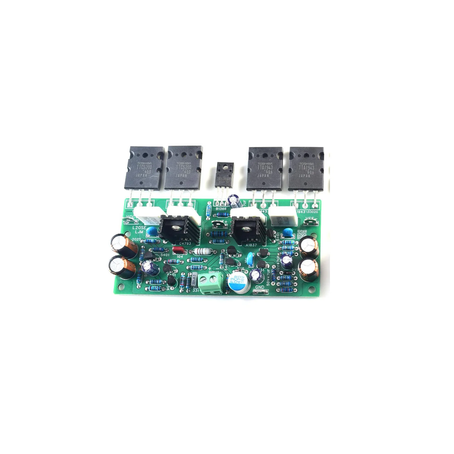 1 пара готовой платы усилителя AMP L20SE 2SA1943 2SC5200 200W8R 350W4R (art.: 3920cc0581222) - 3920cc0581222