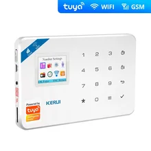 2022 Wifi Burglar Home Alarm GSM IOS Android APP Control Auto Dial LCD GSM SMS Burglar Alarm System For Home Security