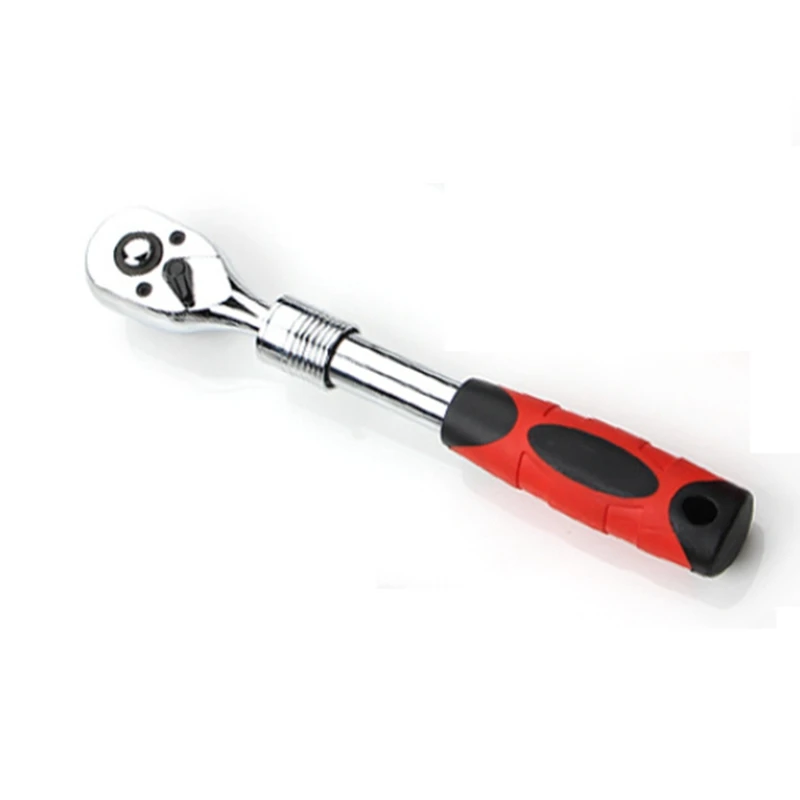 

72-Tooth Adjustable Socket Ratchet Wrench Extendable Telescopic Socket Spanner Torque Wrench Quick Release
