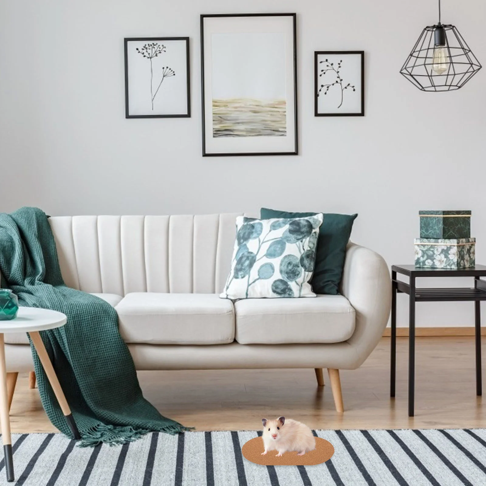 

3pcs Silent Hamster Wheel Wheel Cushion Hamster Wheel Pad Platform Accessories for Hamster Cage Wheel