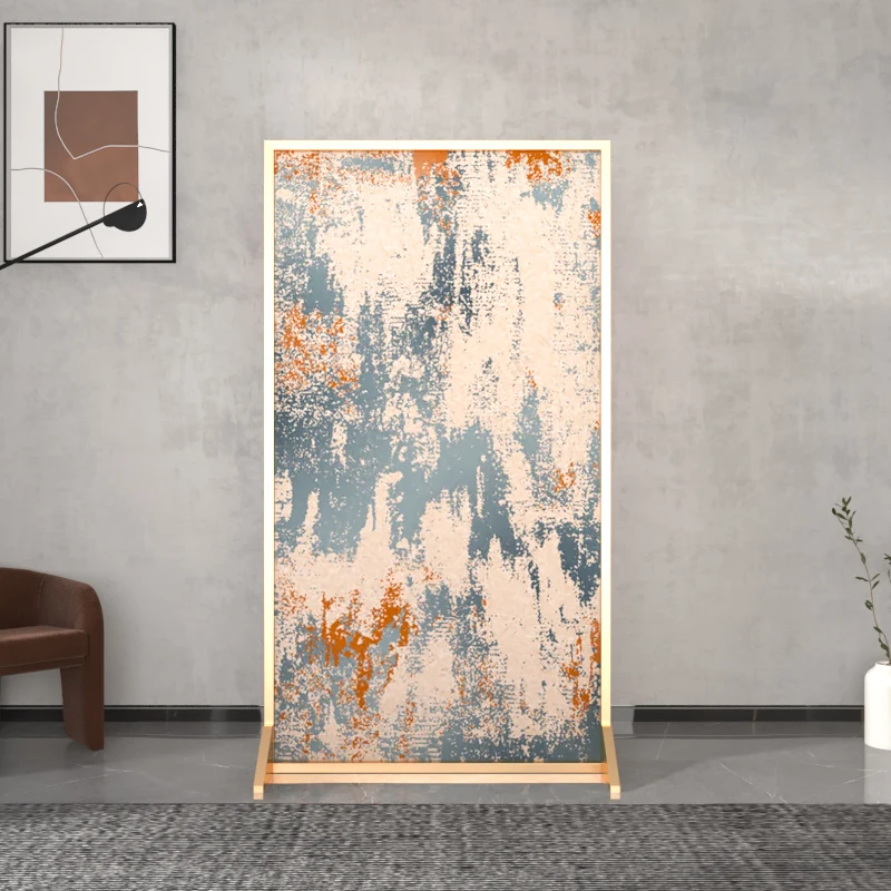 Скандинавский экран с изображением пола для гостиной простой современный