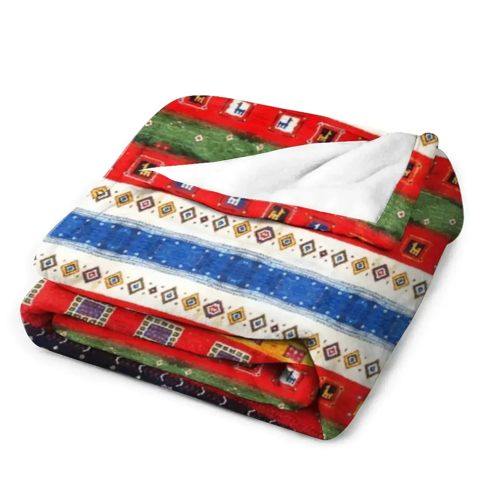 Цветное Андалузское традиционное марокканское винтажное одеяло с