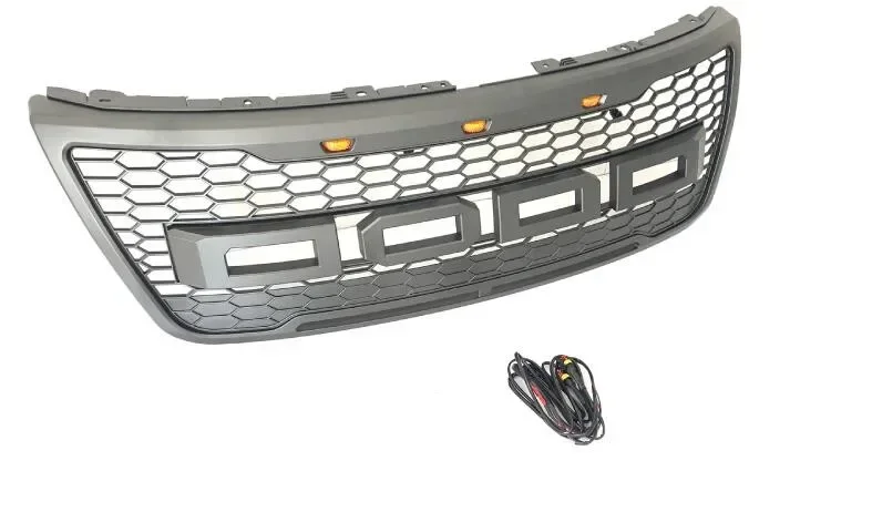 Сетчатая решетка переднего бампера сотовая сетка со светодиодной подсветкой для