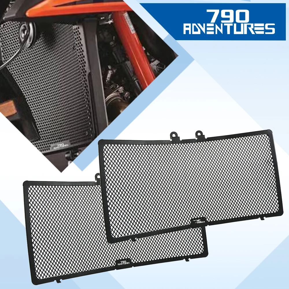 

2022 2021 790ADV Motorcycle Radiator Guard Protector Grille Cover For 790 Adventure S/R 790Adventure 790 Adventure R S 2020 2019