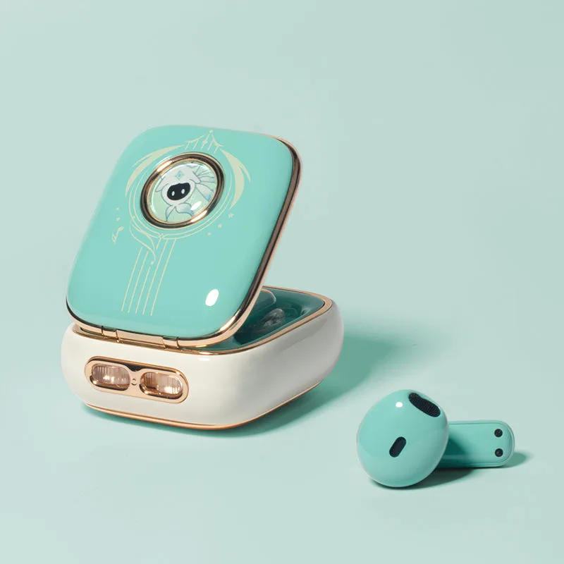 Аниме Bluetooth наушники Venti Genshin ударопрочные подарок милая индивидуальная