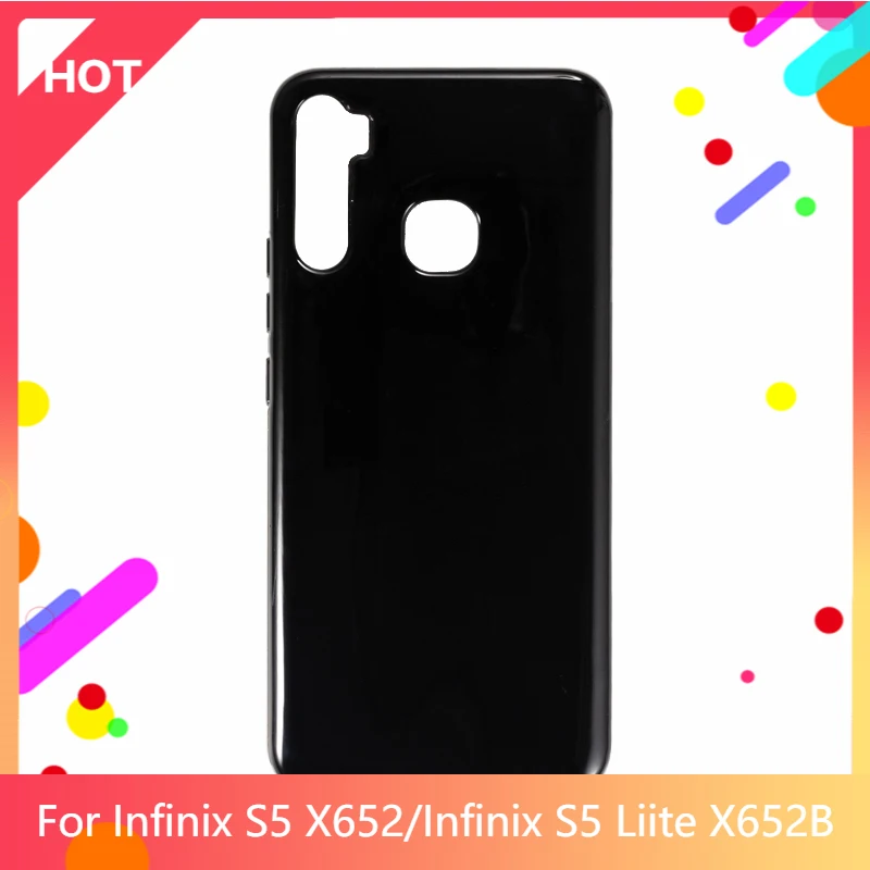 S5 X652 чехол Matte Мягкая силиконовая задняя накладка из ТПУ Cover для Infinix S5 Lite X652B чехол для телефона чехол тонкий противоударный