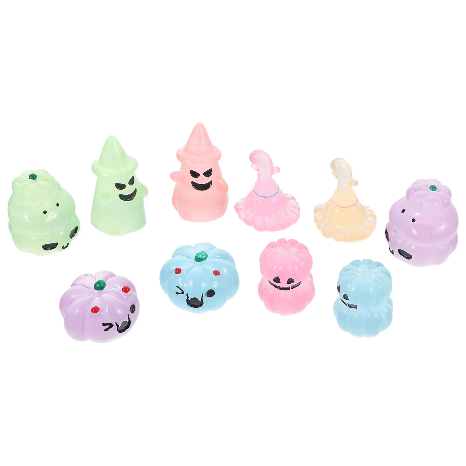 

Hat Desktop Adornment Halloween Adornments Miniature Ornaments Luminous Gift Bag Fillers Landscape Resin Party Decor Prop