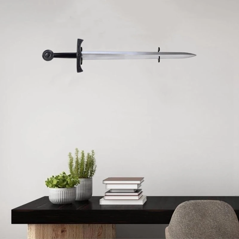 Вешалка для отображения меча Горизонтальная подставка светового Настенное